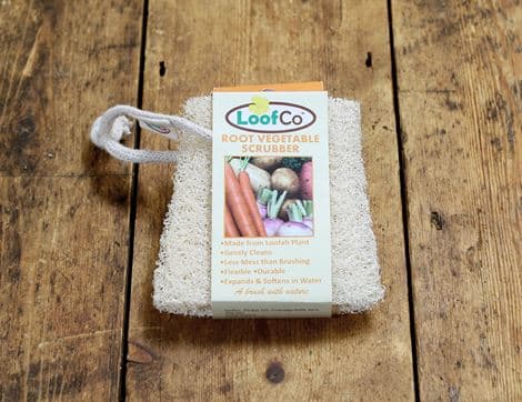 Root Vegetable Scrubber, Loofah Plant