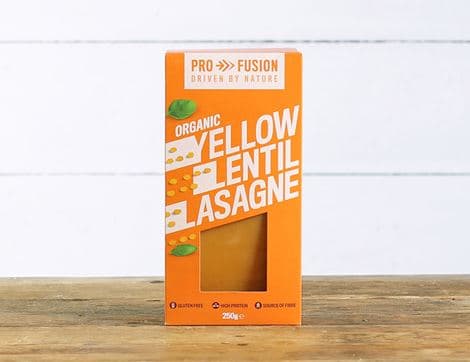 Yellow Lentil Lasagne Sheets