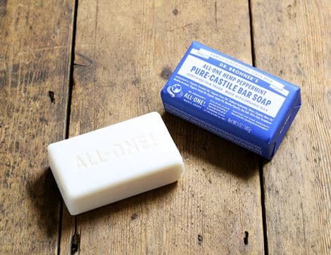 Soap Bar, Peppermint Scented, Dr Bronner's
