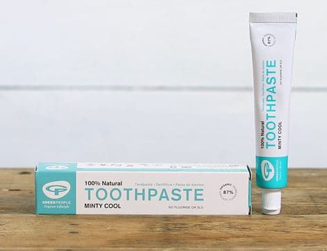 Minty Cool Toothpaste, Fluoride Free,