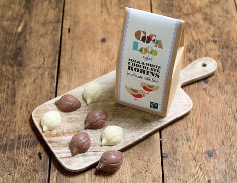 Milk & White Chocolate Robins