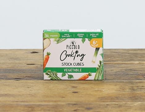 Vegetable Stock Cubes, Organic, Piccolo (48g)