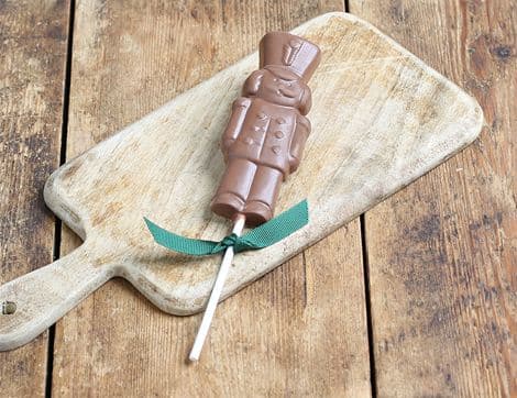 Milk Chocolate Soldier Lolly