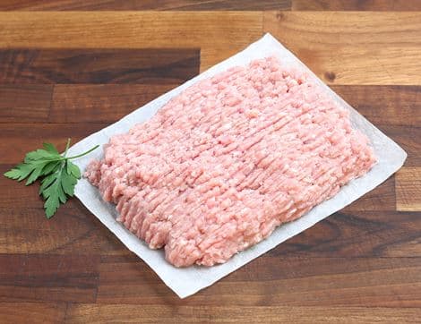 Pork Mince, 11% Fat, High Welfare, Non-Organic