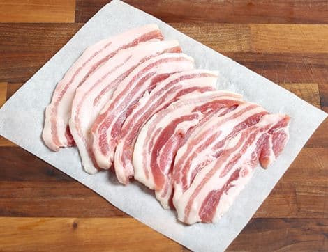 Unsmoked Streaky Bacon