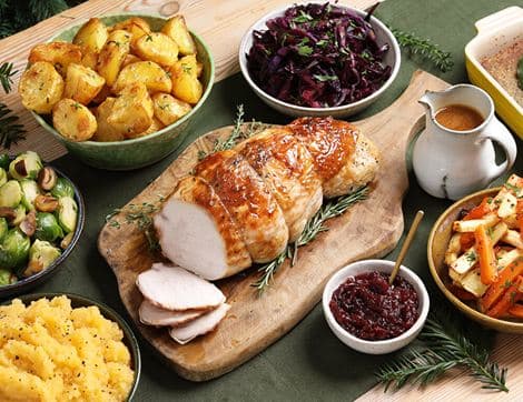 The Turkey Joint Christmas Feast Recipe Box