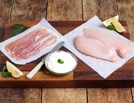 Chicken, Prosciutto & Cream Cheese Bundle