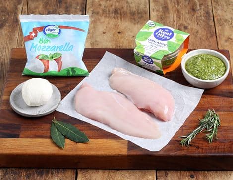 Pesto, Chicken & Mozzarella
