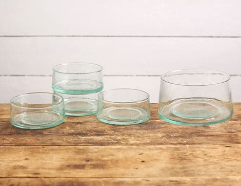Tall Dish & Dessert Bowls Set