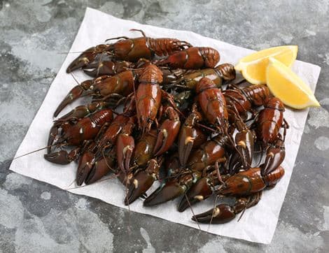 Crayfish, Par-cooked