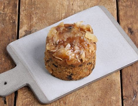 Tropical Spiced Rum Mini Christmas Cake