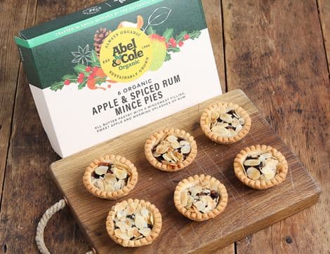 Apple & Spice Rum Mince Pies