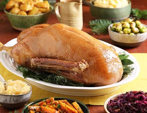 The Goose Christmas Feast Recipe Box