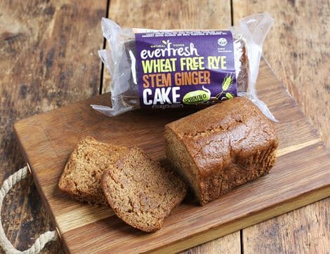 Sprouted Grain Stem Ginger Cake, Wheat Free