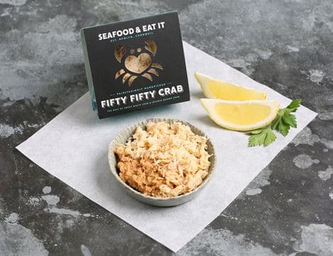 Handpicked 50/50 Cornish Crab