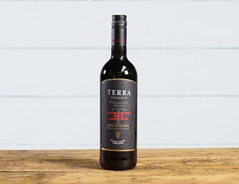Terra Cabernet Sauvignon, Merlot, Cabernet Franc, 2016, Organic, (75cl)