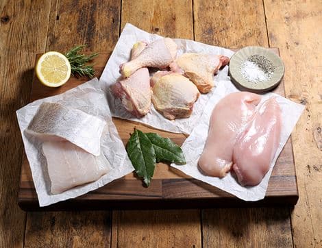 The Chicken & Fish Box