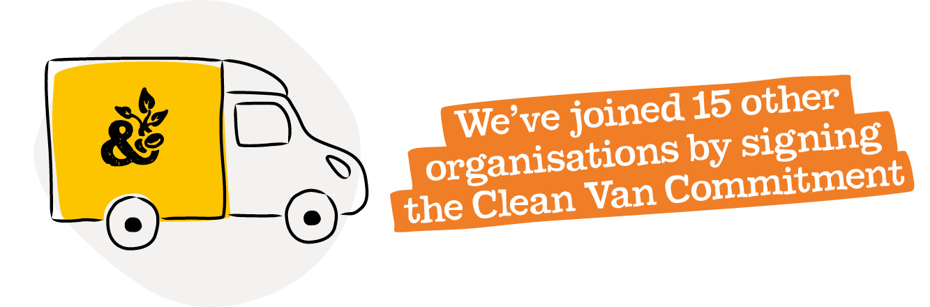 We’ve joined 15 other organisations by signing the Clean Van Commitment 