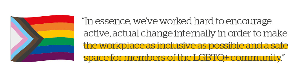 Quote: Make the workspace as inclusive as possible