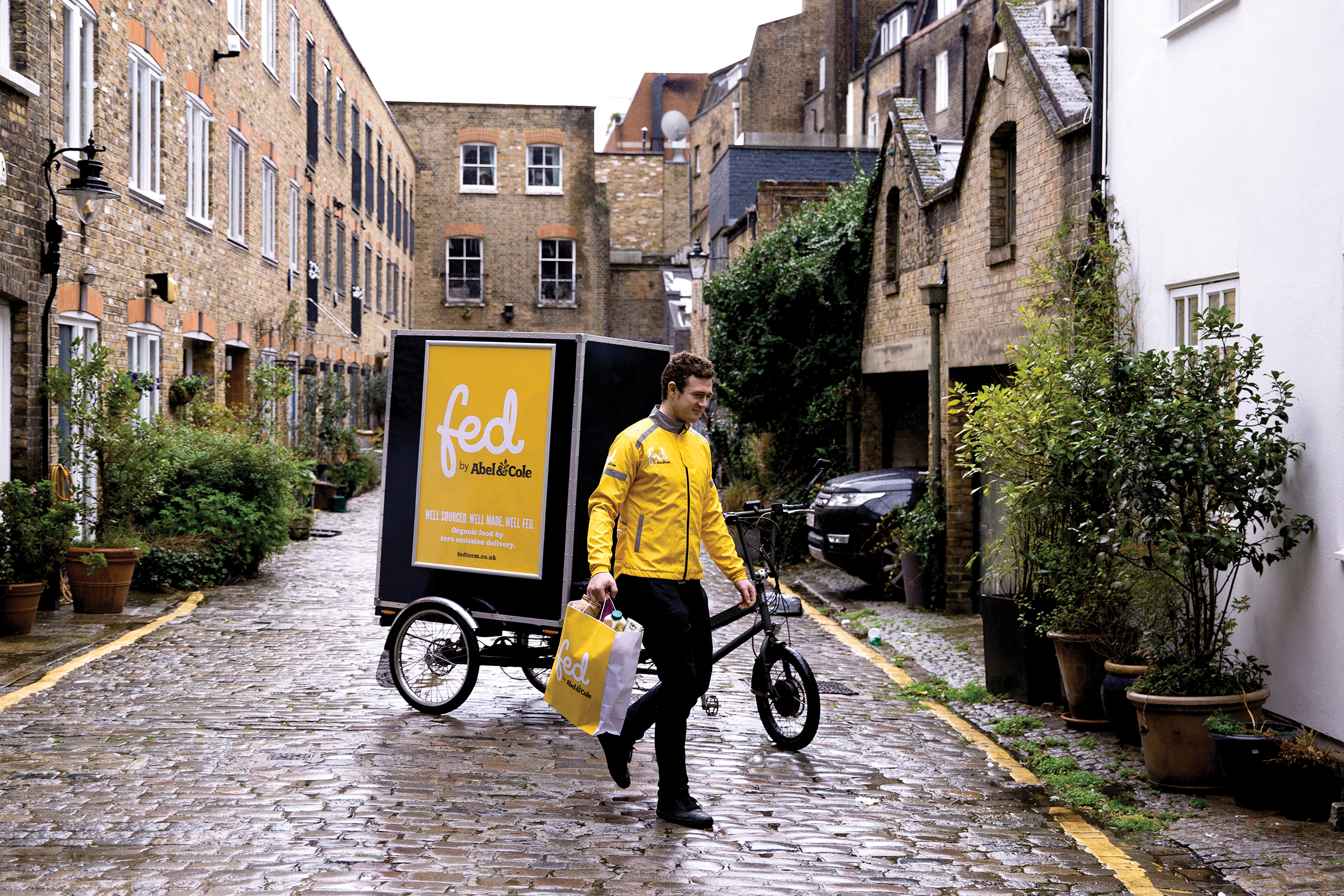 Fed by Abel & Cole e-bikes Fed by Abel & Cole e-bikes