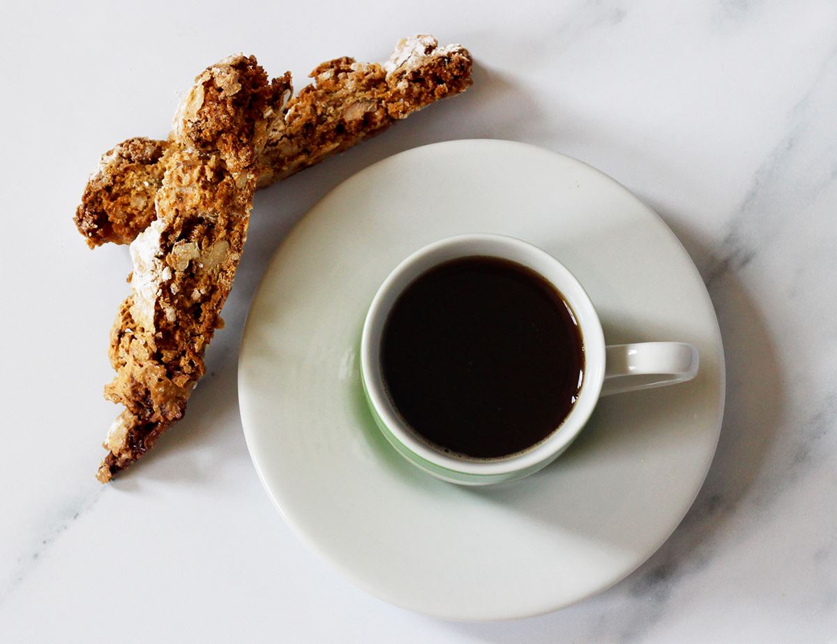 Coffee & Walnut Biscotti