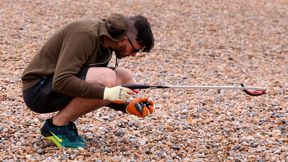 Litter picking in 2019