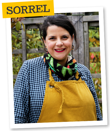 A portrait of recipe-writer, Sorrel