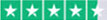 4.5 stars TrustPilot score