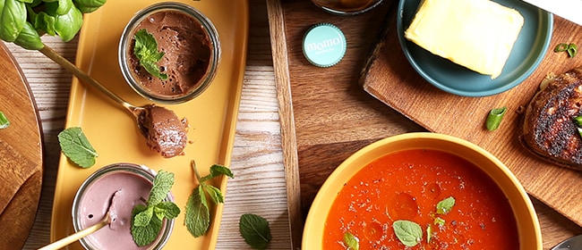Greek selection of food