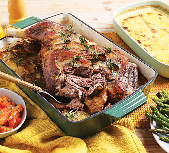 Slow-Roast Lamb Shoulder