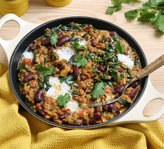 Creamy Lentil & Bean Dal