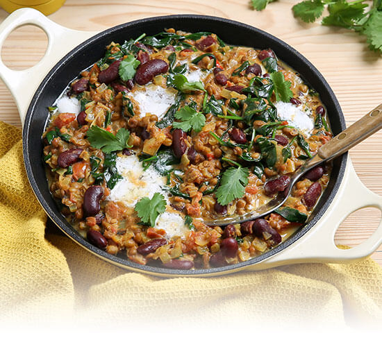 Creamy Lentil & Bean Dal