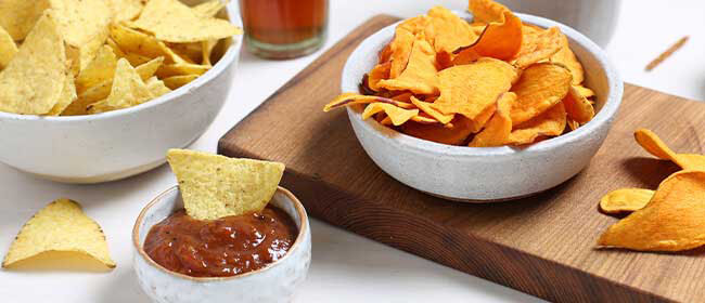 Crisps, chocolate & snacks