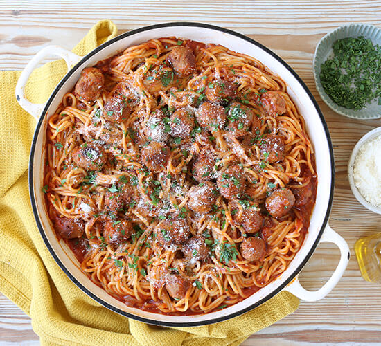 Spaghetti & Meatballs