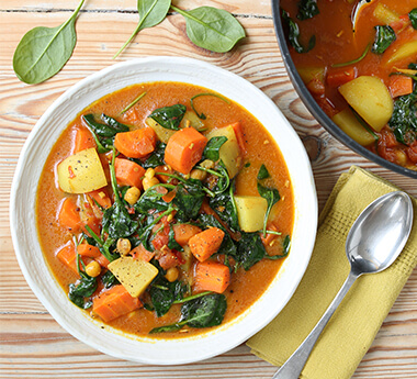 Carrot, Chickpea & Potato Curry