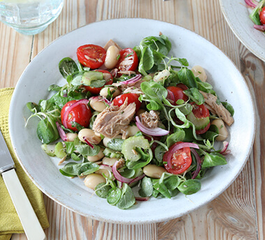 Tuna & Butter Bean Chopped Salad