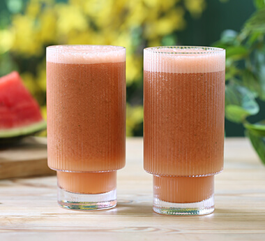 Watermelon, Lime & Basil Refresher