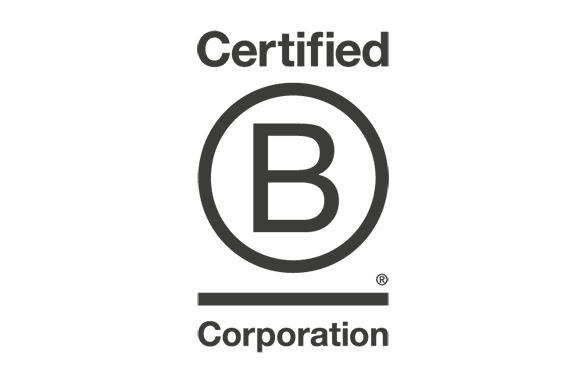 The B Corp-certified logo