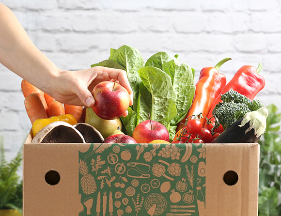 Tailorable veg box from Abel & Cole