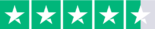 Trustpilot 5 star rating