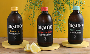 Discover MOMO’s new traditionally-made kombucha