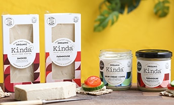 Enjoy organic, plant-based cheese alternatives for less