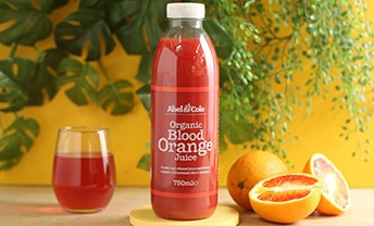 Enjoy our zesty, refreshing organic Blood Orange Juice