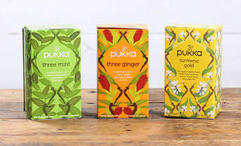 Brew a cup of organic tea from Pukka and save 20%