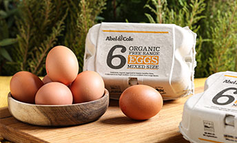 Discover our new organic, free-range mixed size eggs