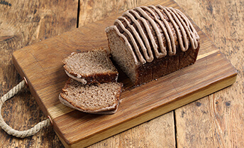 Enjoy a slice of Spiced Chai Loaf Cake from Celtic Bakers