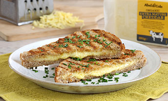 Serve up our brand-new extra mature cheddar cheese