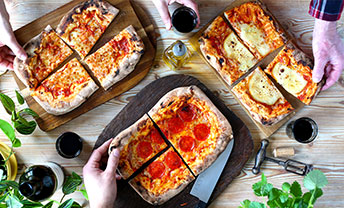 Serve up brand-new, organic sourdough pizzas from SI