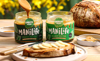 Try new organic peanut butters from Manilife