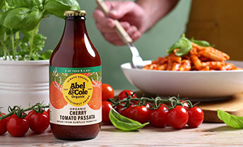 Savour the rich flavour our brand-new, organic passatas